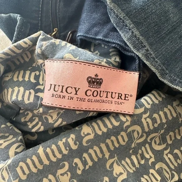 Juicy Couture Pam & Gela Denim Tote - Picture 9 of 12